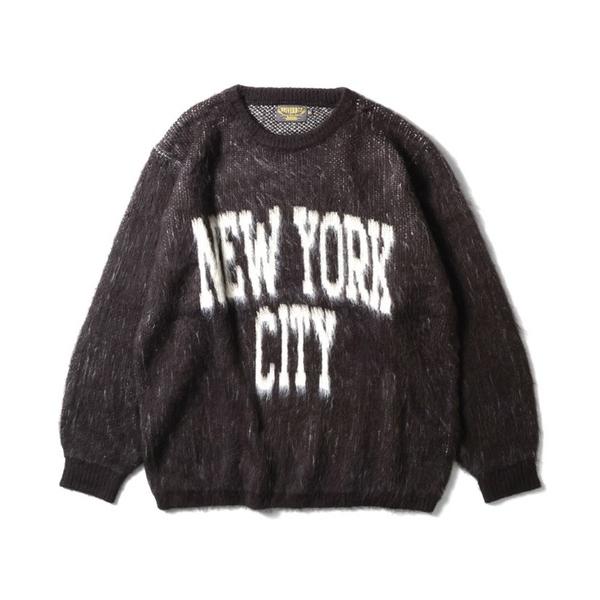 セーター ニット UNIVERD72 モヘアタッチセーター(NY) メンズ レディース