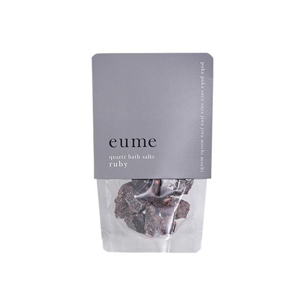 入浴剤 コスメキッチン eume / クォーツバスソルトルビー トライアル