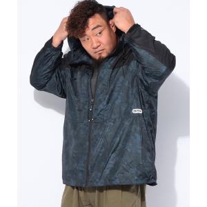 ブルゾン アウター OUTDOOR PRODUCTS (アウトドアプロダクツ) カモフラ柄 裏メッシュ ナイロン パーカー ブルゾン メンズ