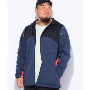 パーカー UNDER ARMOUR (アンダーアーマー) FITTED STORM ウインターニット 3レイヤー フルジップ フーディー パーカー メ