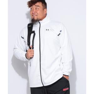 ブルゾン アウター UNDER ARMOUR (アンダーアーマー) FITTED STORM ウインターニット 3レイヤー フルジップスタント ジャケ