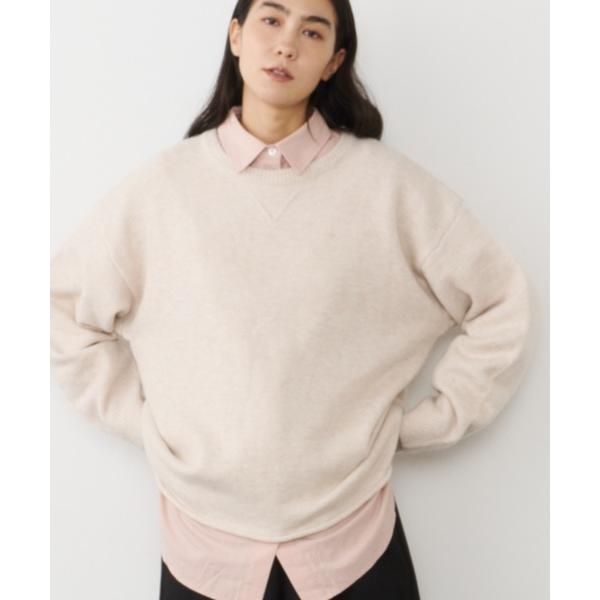 ニット セーター Vガゼットオーバーニット レディース