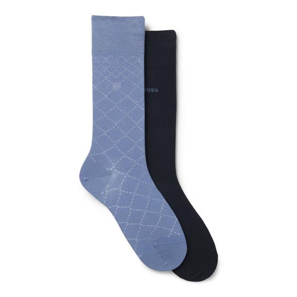 靴下 ソックス2足セット レギュラーレングス コットンブレンド メンズ