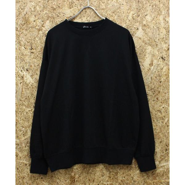 トレーナー スウェット 綿タッチ　ミニ裏毛　無地　スウェット メンズ