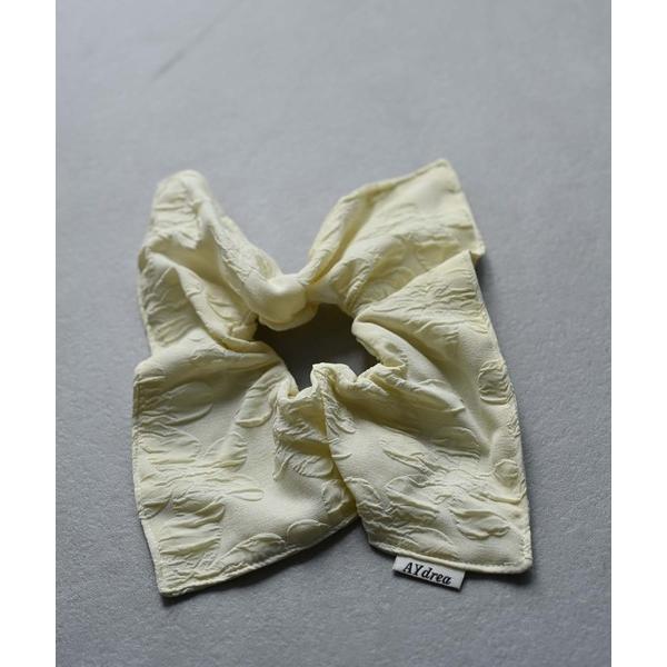 シュシュ ジャガードスクエアシュシュ