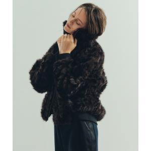 ブルゾン アウター フェイクファーブルゾン レディース