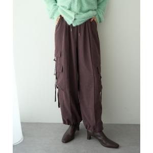 カーゴパンツ パラシュートカーゴパンツ レディース