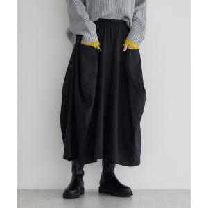 パンツ コクーンデザインワイドパンツ レディース