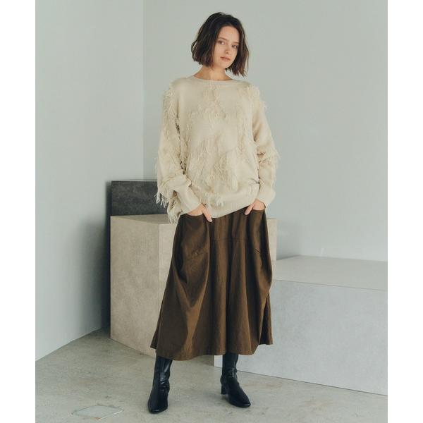 パンツ コクーンデザインワイドパンツ レディース