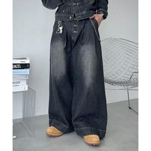 Levi's（リーバイス） シルバータブ ルーズフィット ブラックユーズド