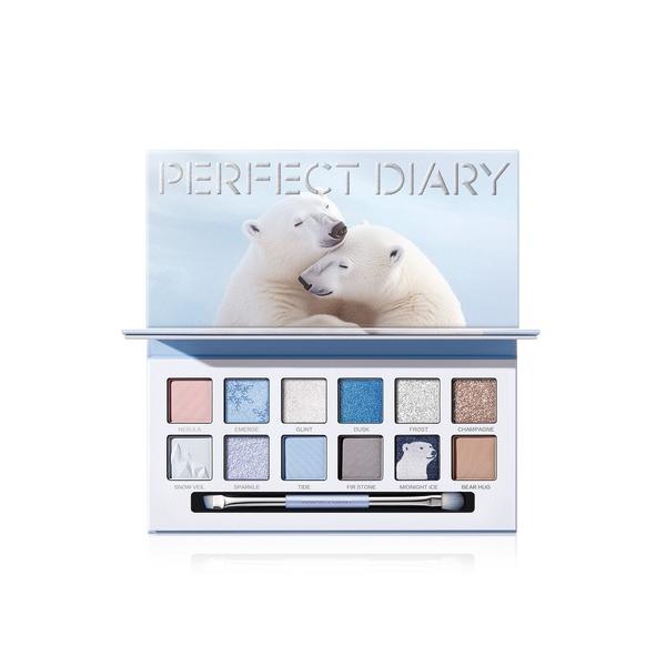 アイシャドウ 「ウィンター新作」エクスプローラ 12色動物アイシャドウパレット　「ベアハグ」