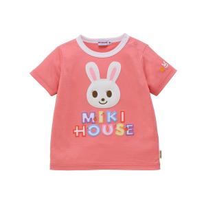 MIKI HOUSE（ミキハウス） tシャツ パズルブロックうさこ長袖Tシャツ