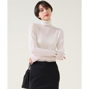 tシャツ カシミアシルクシアーインナー レディース