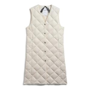 新品　タイオン×アーバンリサーチ　シティラインロングダウンベストL TAION（タイオン） ダウンベスト ベスト 「」「ウィメンズ」シティ