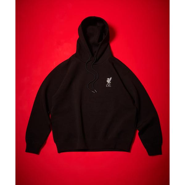 パーカー 「Liverpool FC / リバプール FC」 メタリックロゴフーディ メンズ