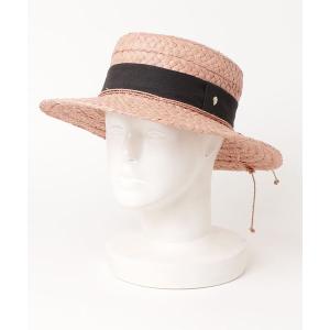「Helen Kaminski」 ストローハット - ピンク レディース