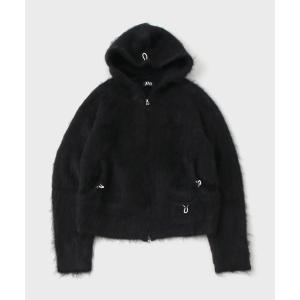 セーター ニット FAF (FAKE AS FLOWERS) / フェイク アズ フラワーズ MOHAIR HOODIE メンズ