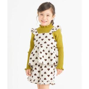 セットアップ 「ジュニア対応」ハート・フラワージャガードビスチェ＆フリルショートパンツセット キッズ 子供服 女の子｜ZOZOTOWN Yahoo!店