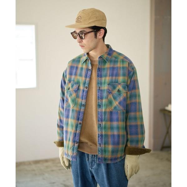 シャツ ヴィンテージライクボアシャツ メンズ