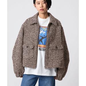 ブルゾン アウター 「CITEN」ツイードブルゾン レディース