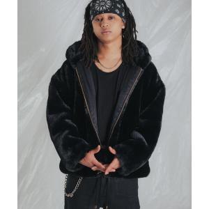 ブルゾン アウター FR(13)NDS /フレンズ/FAKE FUR HOOD BZ メンズ