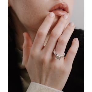 指輪 リング Ancient Diamond Shape Ring レディース