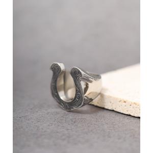 サイズ21 galcia ガルシア ホースシュー リング ブラス（真鍮） R