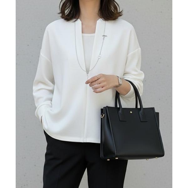 トレーナー スウェット スウェット  プルオーバー フロントジップ  カジュアル × シック融合 万...