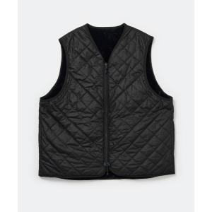ベスト ジレ DAIWA PIER39 TECH REVERSIBLE BRITISH HUNTER FUR VEST BJ-44025W メンズ