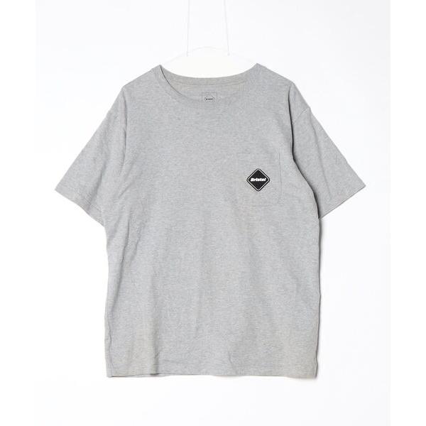 「F.C.R.B.」 半袖Tシャツ「Coca Colaコラボ」 X-LARGE グレー メンズ