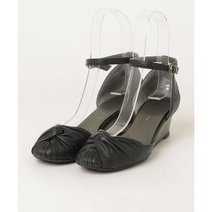 「tsumori chisato WALK」 ヒールサンダル 23.5cm ブラック レディース