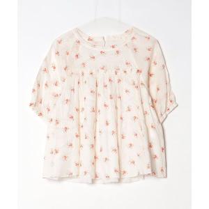 「nesessaire」 半袖ブラウス FREE ベージュ レディース