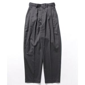 「HOLIDAY」 スラックス 0 チャコールグレー レディース