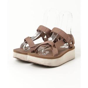 「Teva」 フラットサンダル 23cm ブラウ...の商品画像