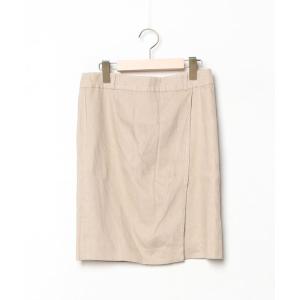 「DKNY DONNA KARAN NEW YORK」 タイトスカート 4 ベージュ レディース