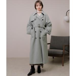 ⭐︎最終値下⭐︎ FRAY.I.D フレイアイディー ノーカラーコート ロング FRAY I.D（フレイ・アイディー） ノーカラーコート 1 アイボリー