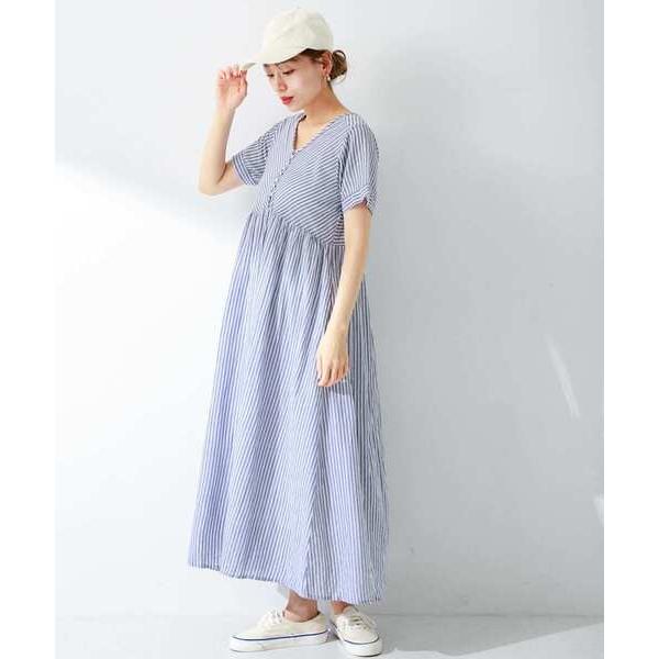 「URBAN RESEARCH Sonny Label」 半袖ワンピース FREE ブルー レディー...