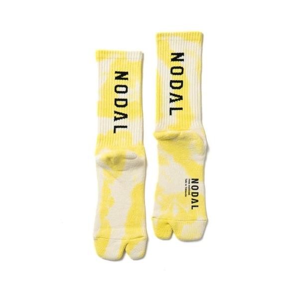 靴下 NODAL/ノーダル TIE DYE LOGO SOCKS NDY11タイダイロングソックスユ...