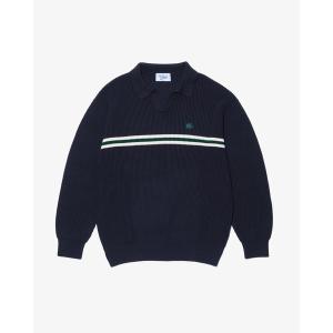セーター ニット COTTON KNIT SKIPPER SHIRT メンズ