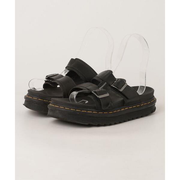 「Dr. Martens」 フラットサンダル 7 ブラック レディース