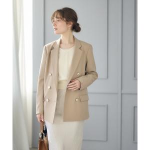 「12Twelve Agenda」 テーラードジャケット M ベージュ レディース