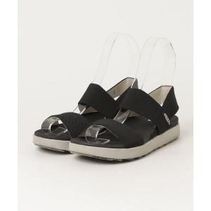 「KEEN」 フラットサンダル 23.5cm ブラック レディース