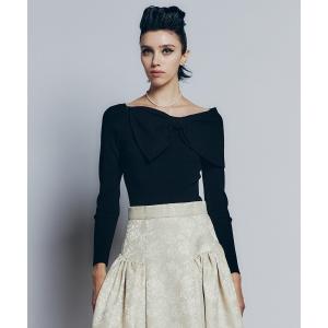 「Sov.」 長袖ニット 36 ブラック レディース