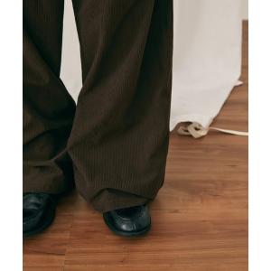 パンツ コーデュロイワイドイージーパンツ レディース メンズ