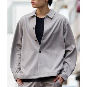 シャツ 「TETE SELECTION」カルゼ起毛オーバーシャツアウター/長袖 シャツジャケット アウター カジュアル ストリート メンズ レディース