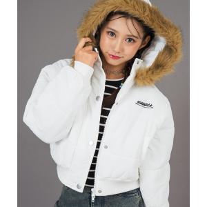 ブルゾン アウター フード ファー 付 中綿 ブルゾン「キッズお揃い」 キッズ 子供服 女の子