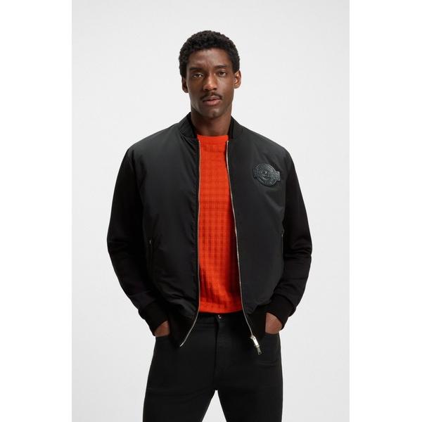 コート ジャケット Porsche x BOSS ジャケット コットンブレンド ジャージー メンズ