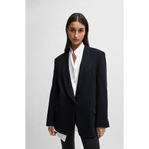 ジャケット テーラードジャケット Naomi x BOSS オーバーサイズブレザー ショールカラー レディース