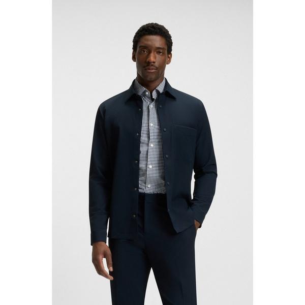 コート ジャケット リラックスフィット オーバーシャツ パフォーマンスストレッチツイル メンズ