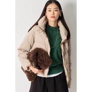 ダウンコート ダウンジャケット ピーチスキンショートダウン レディース